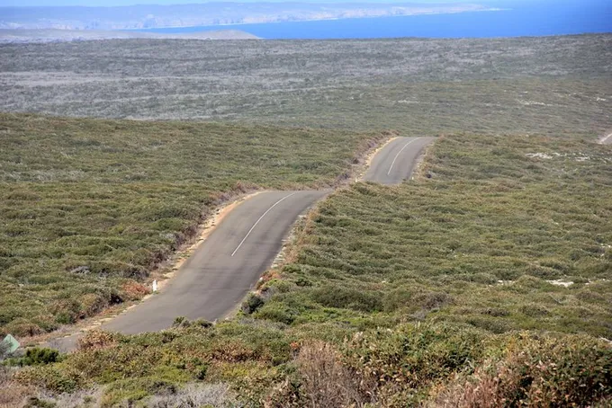 Straße in Australien: Kangaroo Island