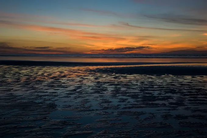 Sonnenuntergang am Eighty Mile Beach